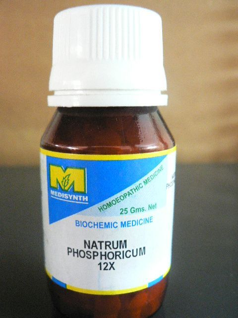 <b>SEL DE SCHUSSLER - SCHUESSLER<BR>Natrium Phosphoricum</b><br>160 Granulés en dilution 12X (D12)<br>25 grammes<br>